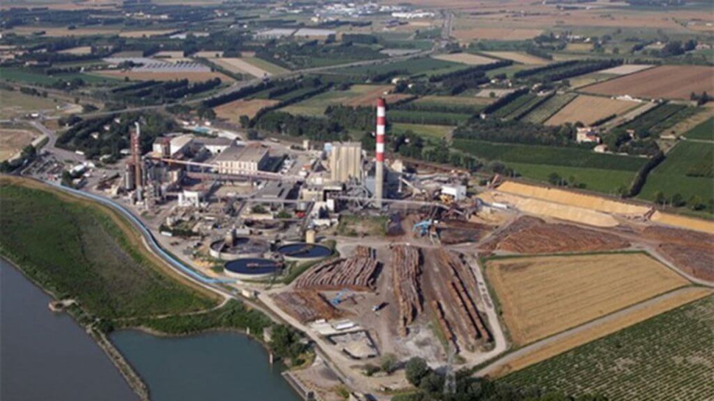 Usine Fibre Excellence vue de haut